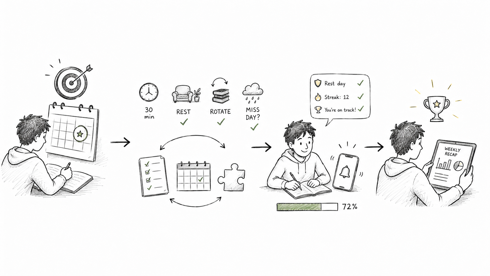 How to build an exam study plan you will actually follow